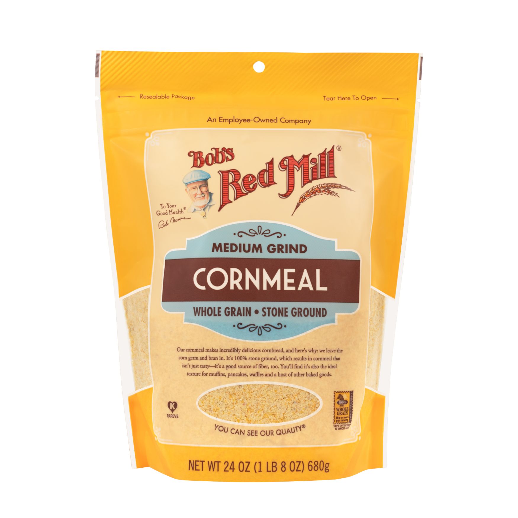 pegs Express Sanctuary Medium Grind Cornmeal :: Bob's Red Mill Natural Foods