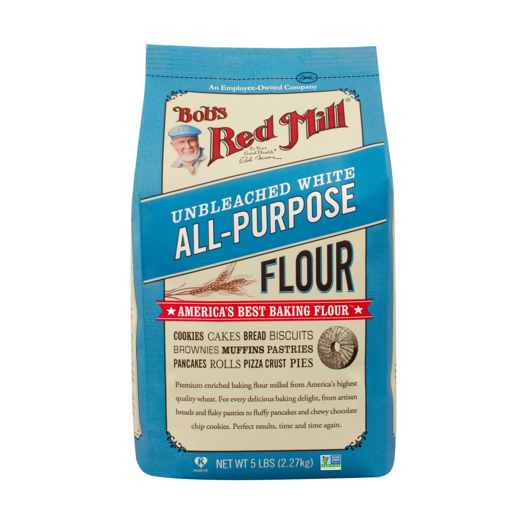Trænge ind Uden hovedpine Unbleached All Purpose White Flour | Bob's Red Mill