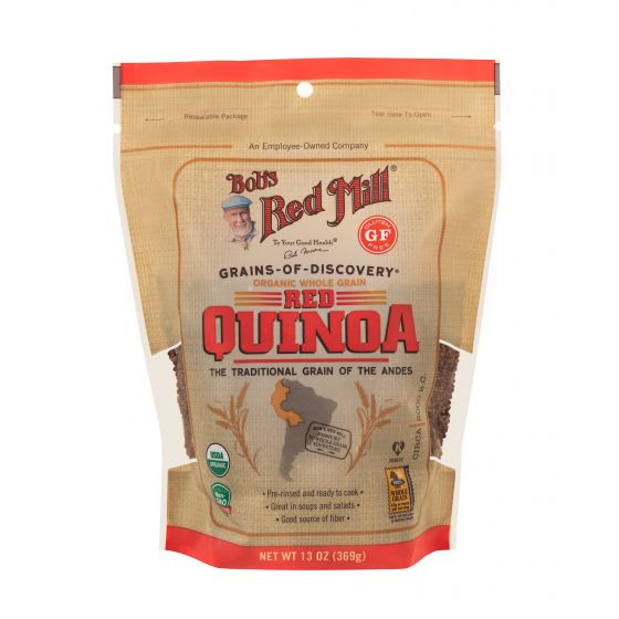 Organic Red Quinoa Grain 
