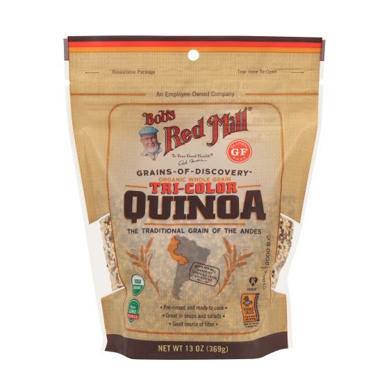 Organic Tricolor Quinoa Grain 