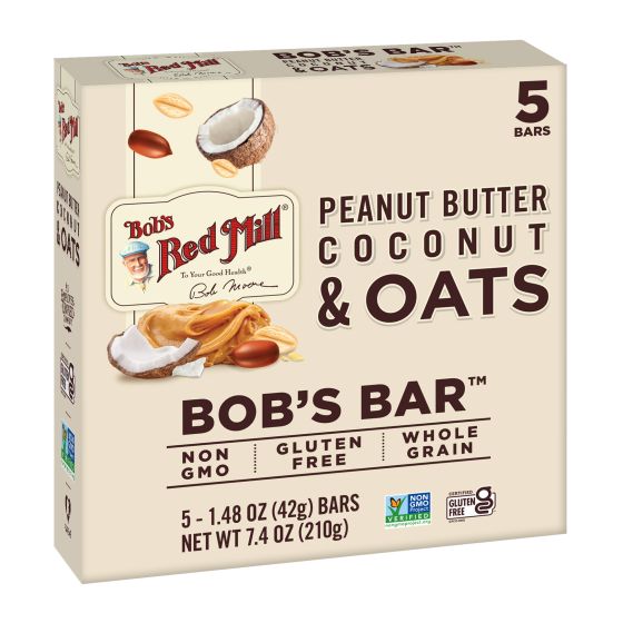 Peanut Butter Coconut & Oats Bob's Bar