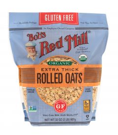 Gluten Free Organic Thick Rolled Oats