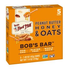 Peanut Butter, Honey & Oats Bob's Bar