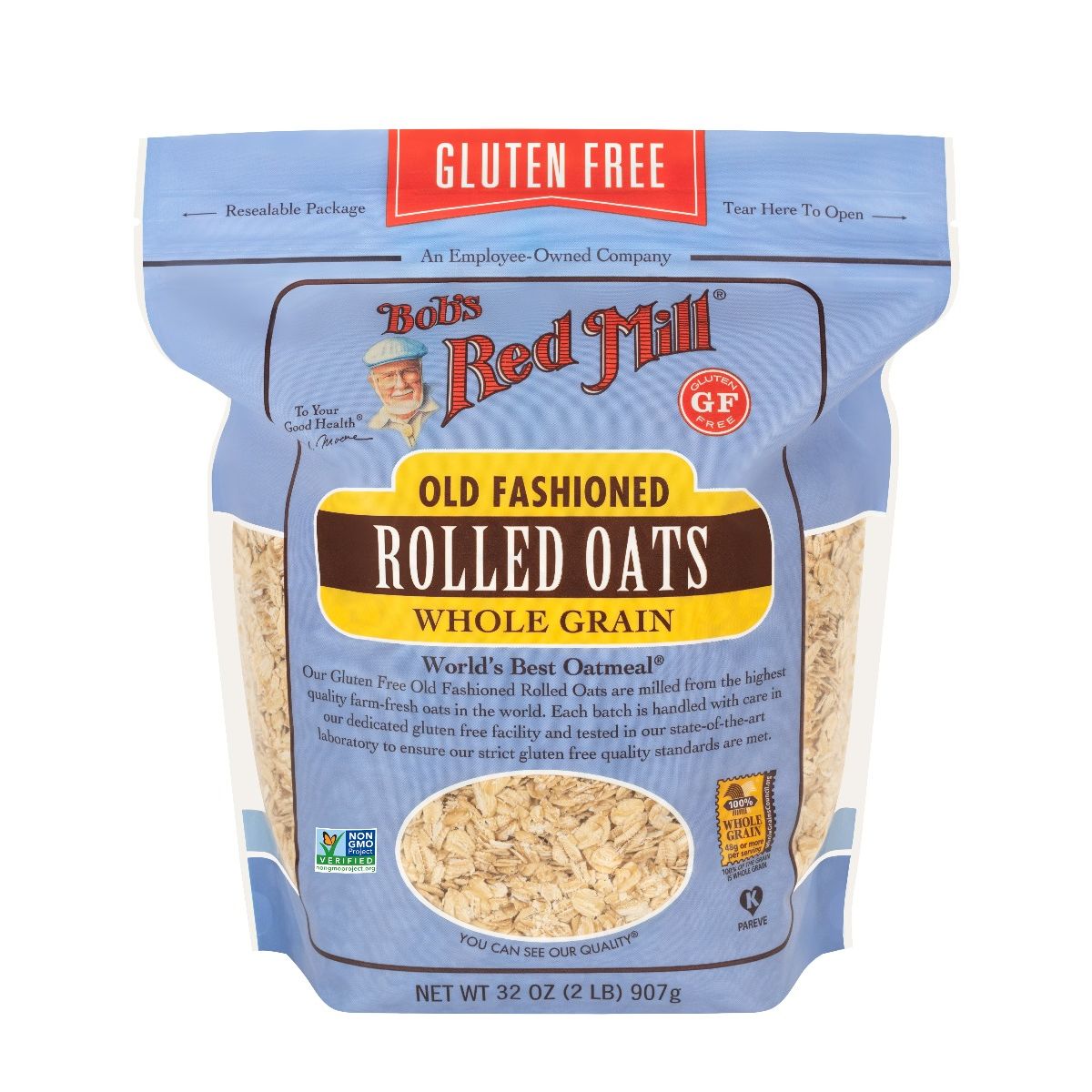 Gluten Free Rolled Oats Bob S Red Mill Natural Foods