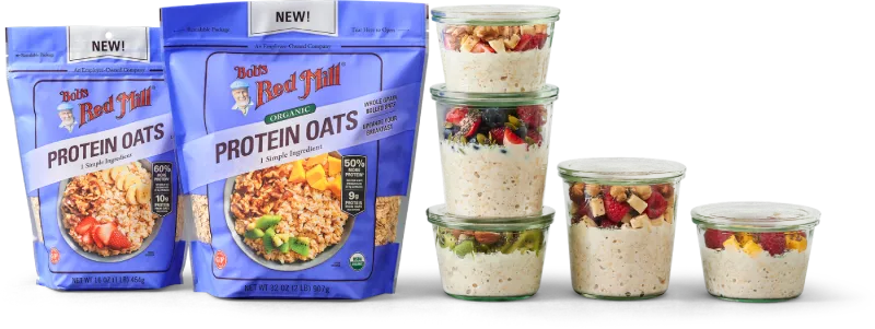 Protein Oats product lineup