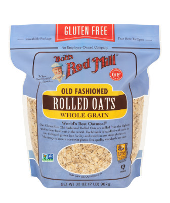 Bob's Red Mill Gluten Free Old Fashioned Rolled Oats package photo